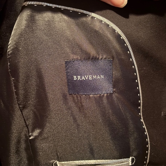 Braveman M300 Men's Suit Jacket in Black Size 38R NWOT - Picture 4 of 8